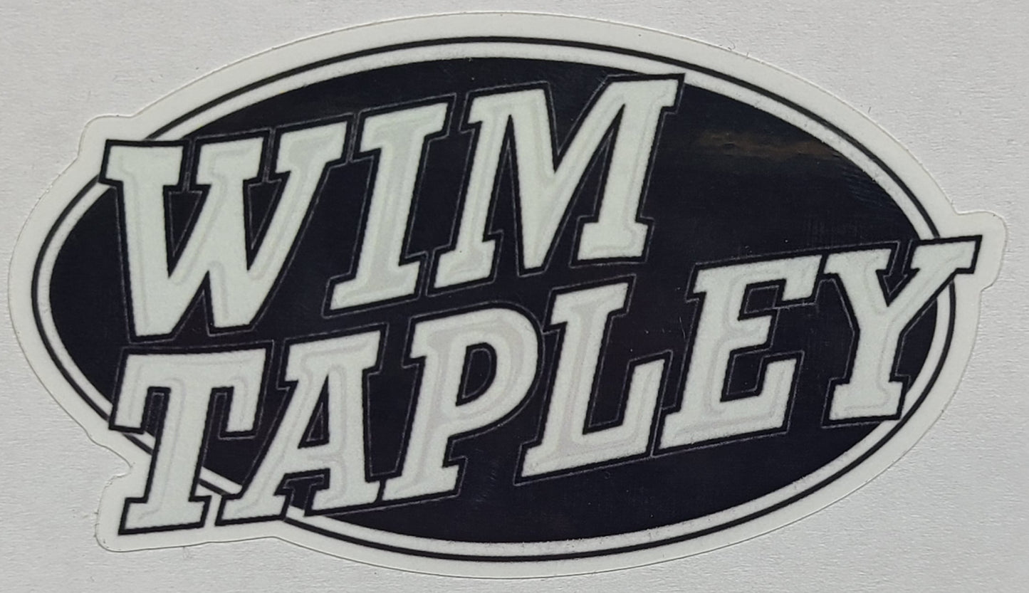 Oval Sticker
