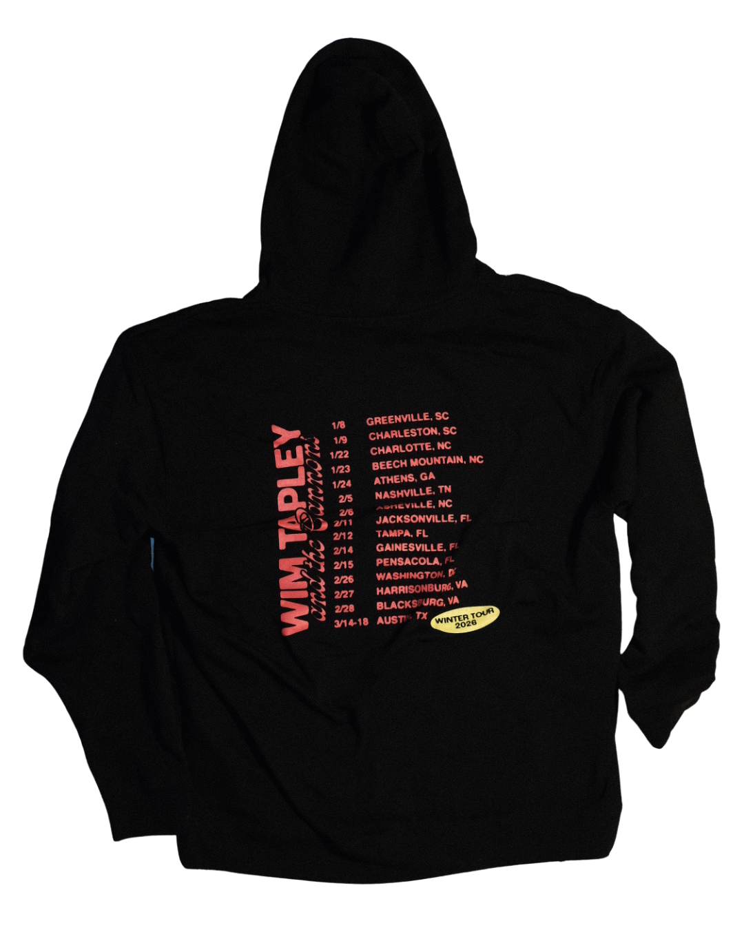 Black Winter Tour Hoodie
