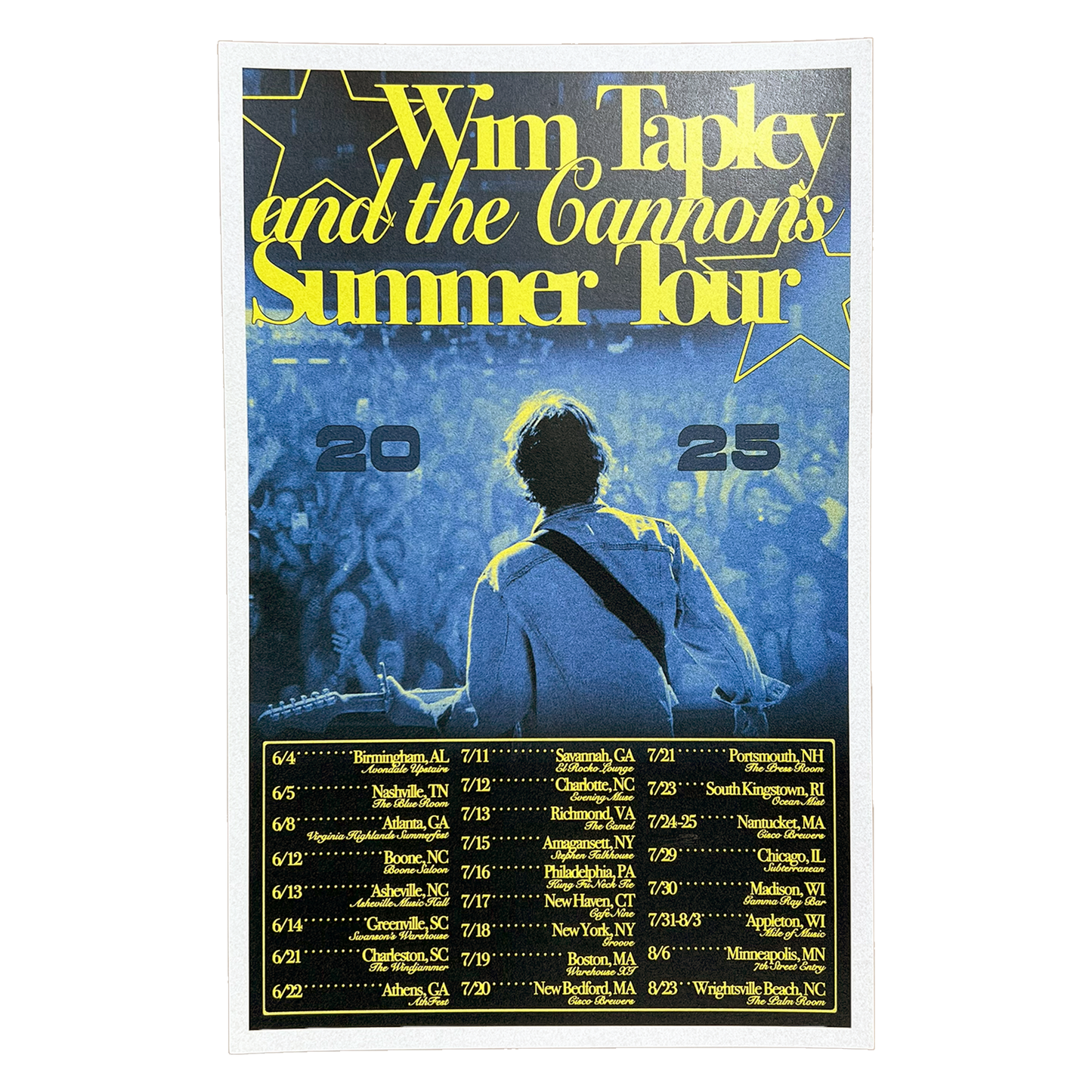 2025 Summer Tour Poster